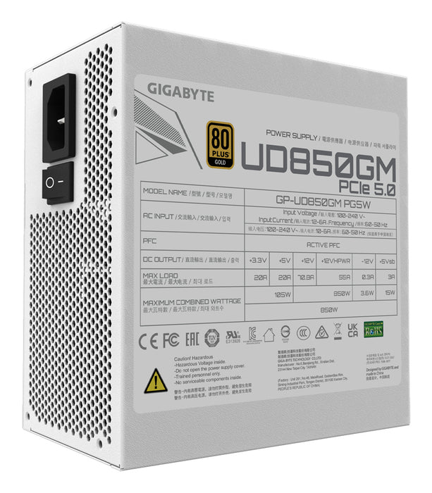 Fonte de alimentação GIGABYTE UD850GM PG5W