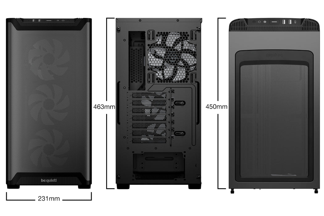 be quiet! Pure Base 501 LX Black