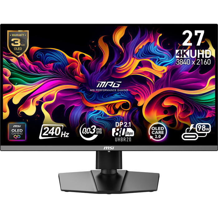 Monitor de computadora MSI MPG 272URXDE QD-OLED