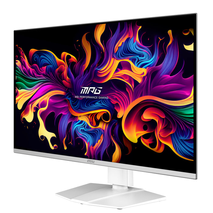 MSI MPG 321URXWDE QD-OLED computer monitor 80 cm (31.5") 3840 x 2160 pixels 4K Ultra HD White