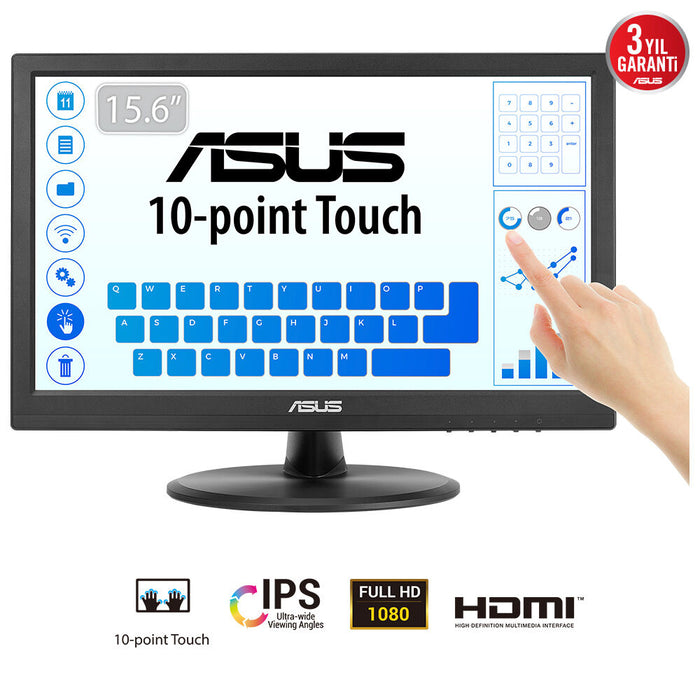 ASUS Touch VT169HE computer monitor