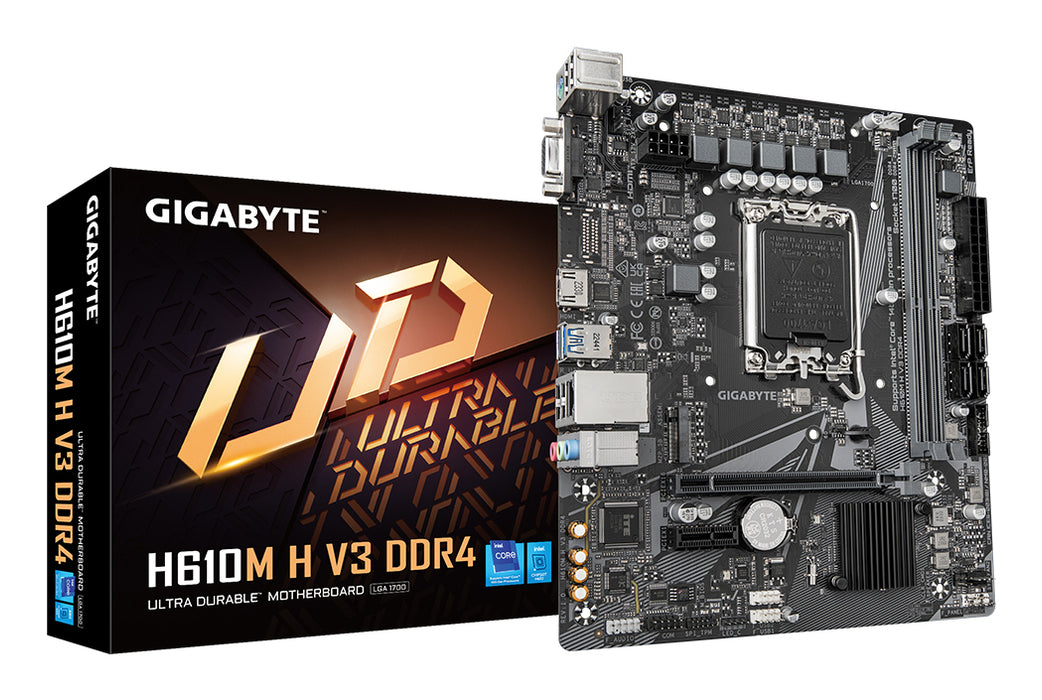 Placa mãe GIGABYTE H610M H V3 DDR4