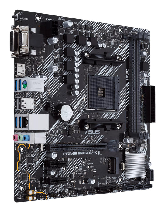 ASUS Prime B450M-K II AMD B450 Socket AM4 micro ATX