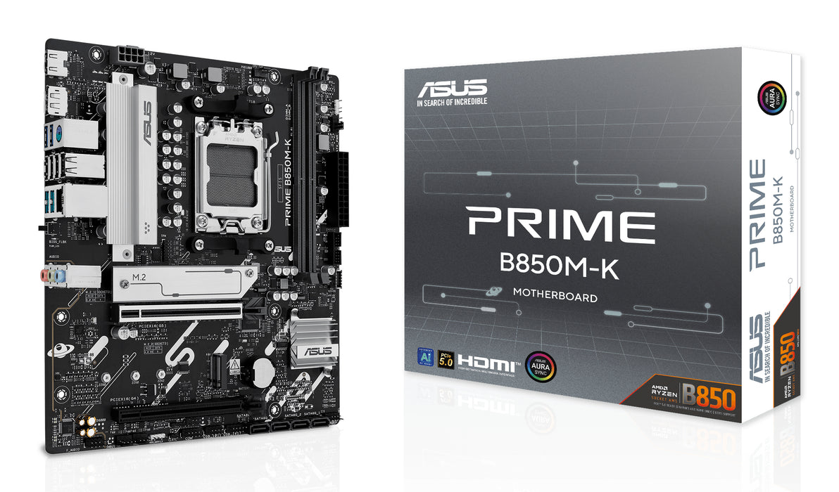 ASUS PRIME B850M-K AMD B850 Socket AM5 micro ATX