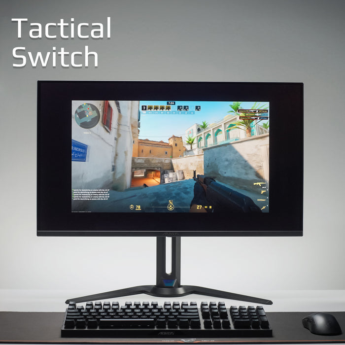 GIGABYTE AORUS FO32U 31.5” UHD Gaming Monitor - 3840 x 2160 (UHD), 165Hz, 0.03ms, 250 cd/m2, FreeSync Premium Pro, DisplayHDR True Black 400, HDMI 2.1, Displayport 1.4