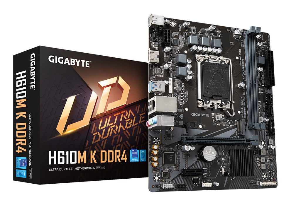 GIGABYTE H610M K DDR4 motherboard
