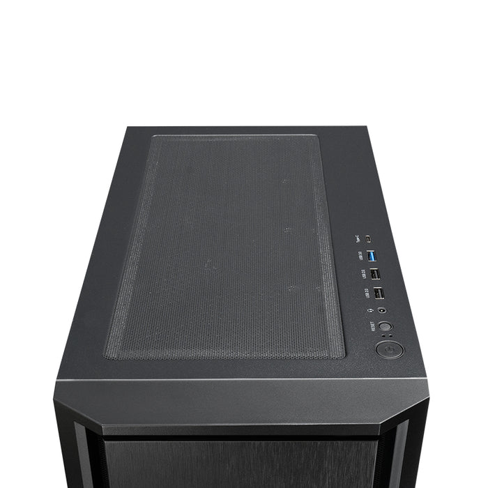 Chieftec AS-02B-TG-OP computer case Midi Tower Black