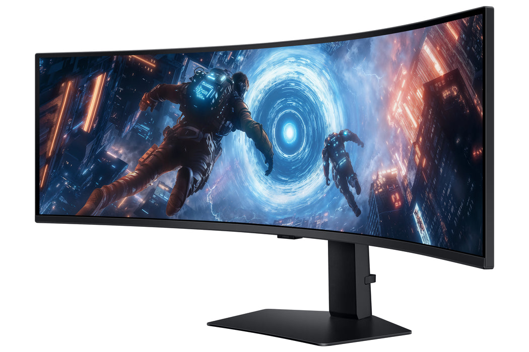Samsung G91F computer monitor 124.5 cm (49") 5120 x 1440 pixels Dual QHD LCD Black