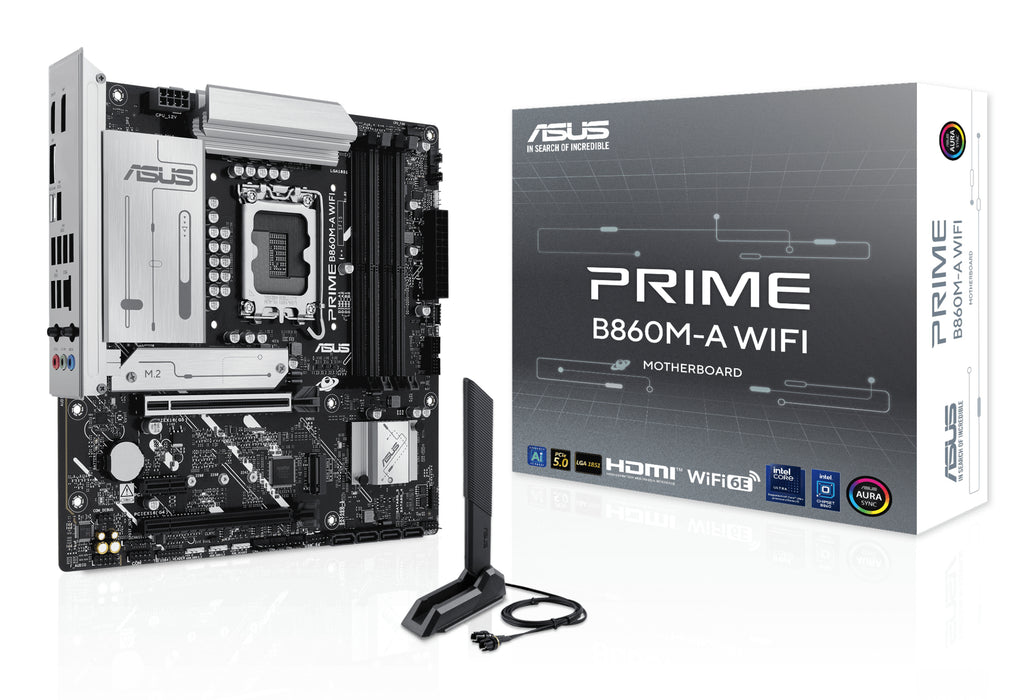 ASUS PRIME B860M-A WIFI Intel B860 LGA 1851 (Socket V1) micro ATX