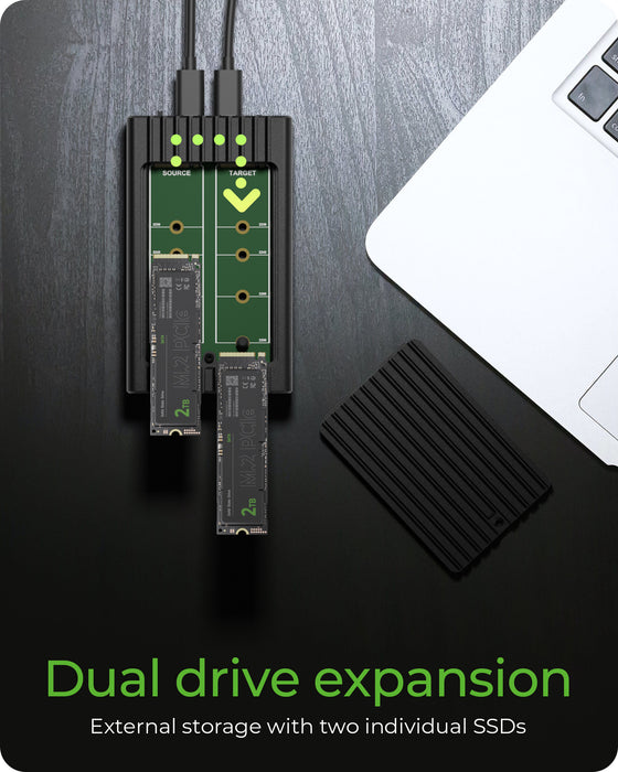 ICY BOX IB-2817MCL-C31 SSD enclosure Black M.2 USB powered