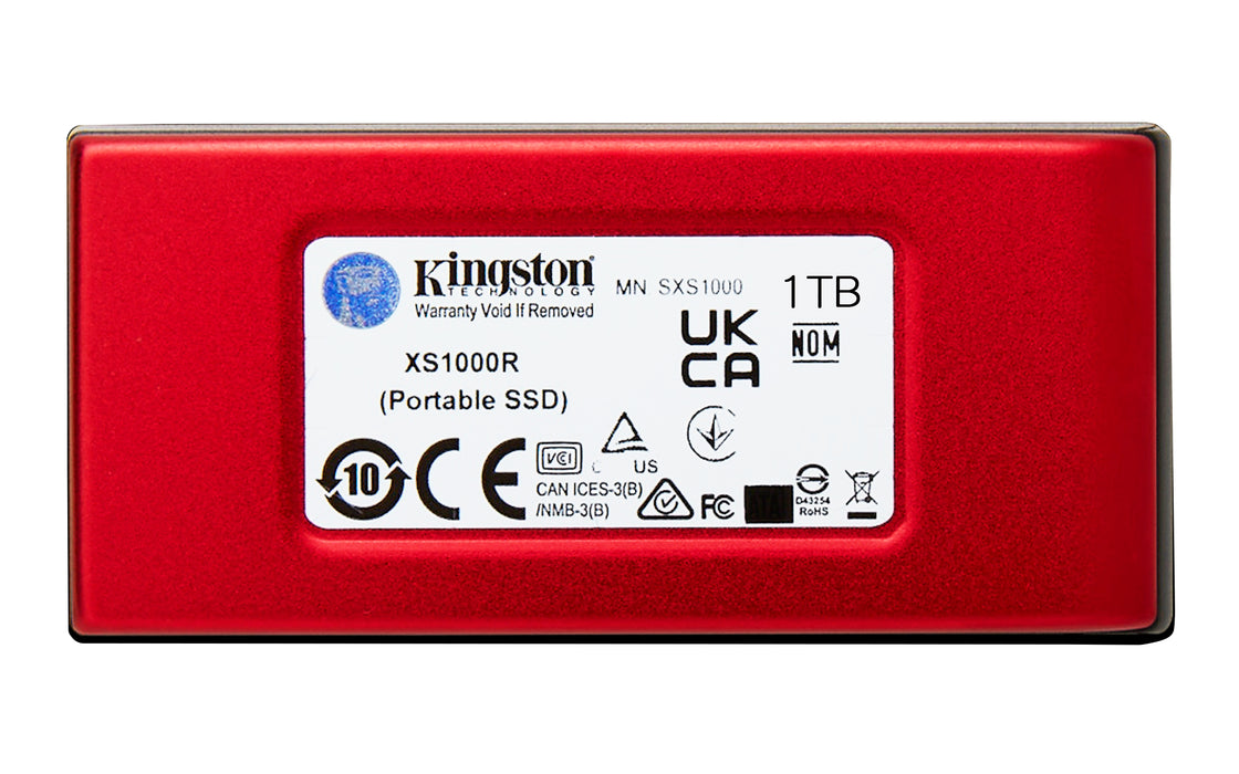 Kingston Technology XS1000 Rojo