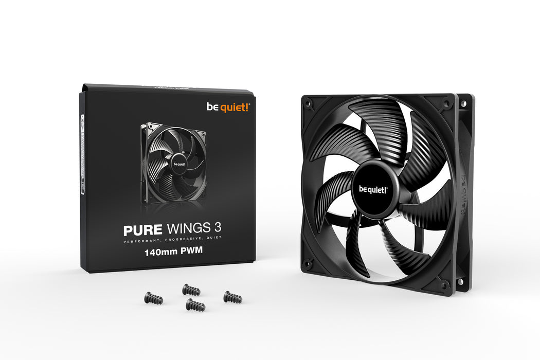 be quiet! Pure Wings 3 140mm PWM Computer case Fan 14 cm Black 1 pc(s)