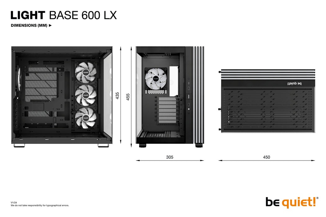 Fique quieto! BASE DE LUZ 600 LX Preta