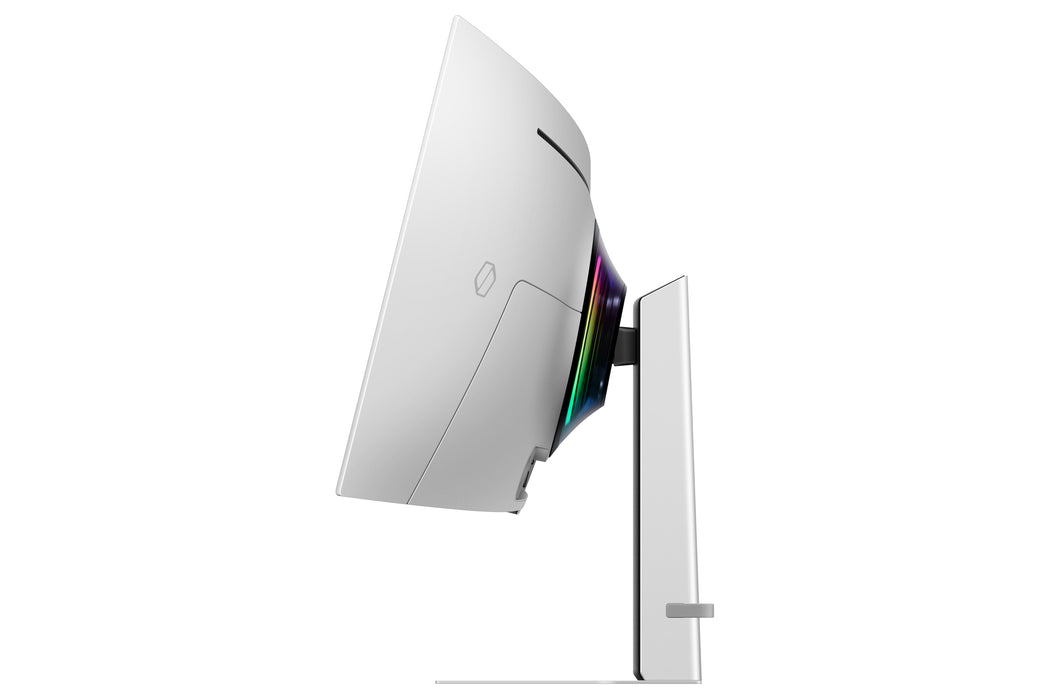 Samsung G93SD computer monitor 124.5 cm (49") 5120 x 1440 pixels Dual QHD OLED Silver