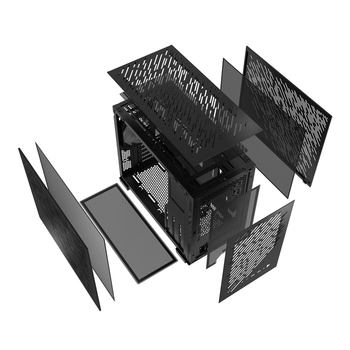 XPG VALOR AIR NANO MID-TOWER CHASSIS - Black