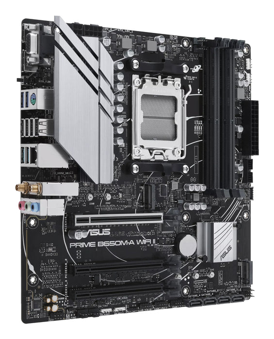 ASUS PRIME B650M-A WIFI II AMD B650 Socket AM5 micro ATX