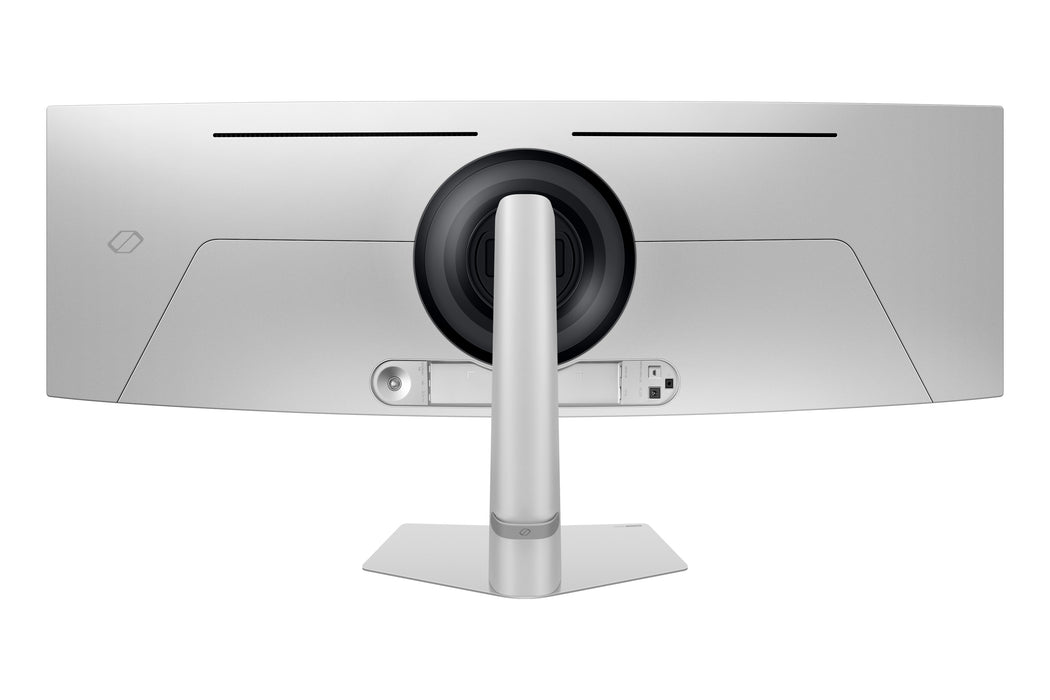 Samsung G93SD computer monitor 124.5 cm (49") 5120 x 1440 pixels Dual QHD OLED Silver