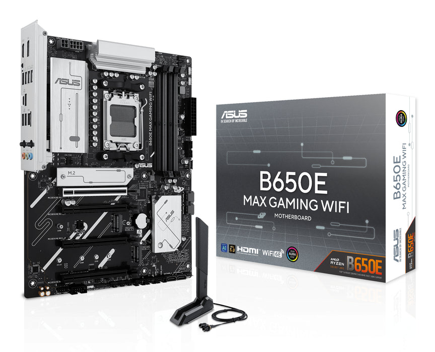 ASUS B650E MAX GAMING WIFI AMD B650 Socket AM5 ATX