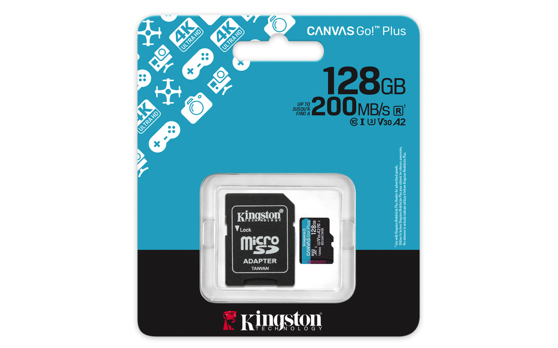 Kingston Technology Canvas Go! Plus