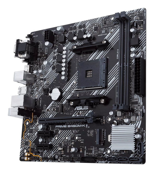 ASUS Prime B450M-K II AMD B450 Socket AM4 micro ATX