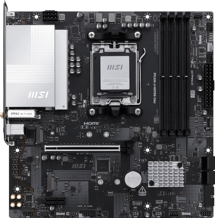 MSI PRO B840M-P WIFI6E motherboard