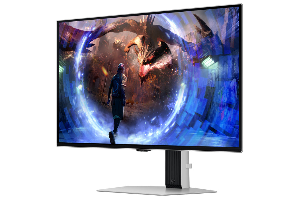 Samsung G60SD computer monitor 68.6 cm (27") 2560 x 1440 pixels Quad HD OLED Silver