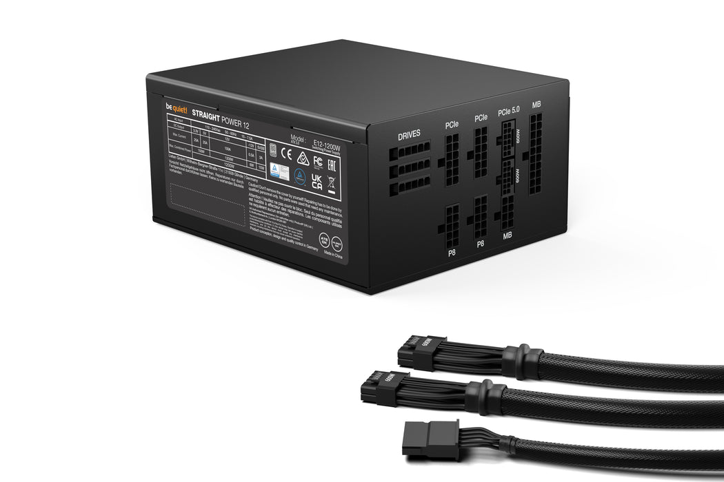 ¡Silencio! Fuente de alimentación Straight Power 12