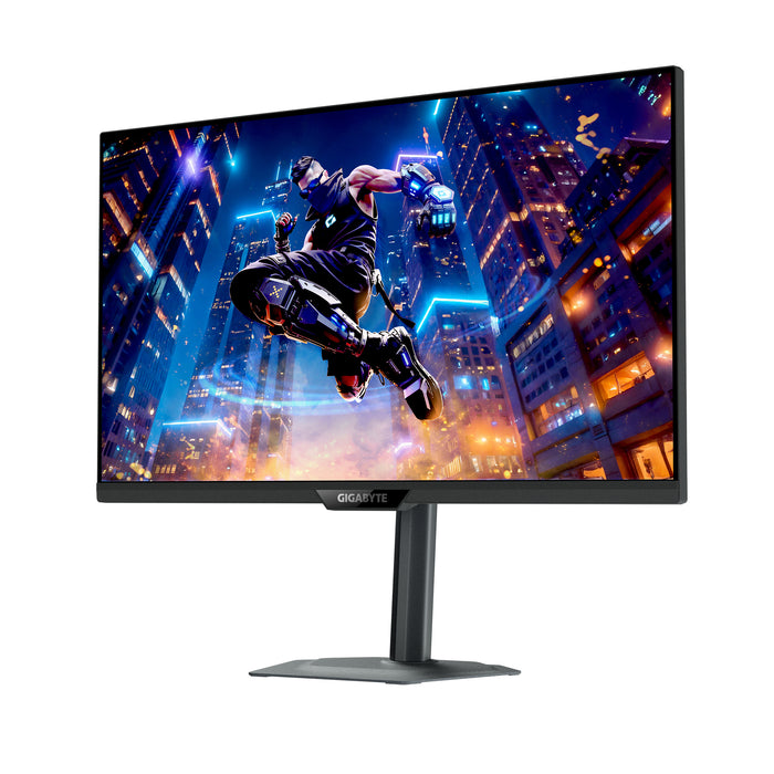 GIGABYTE M27UP 27” 4K UHD Gaming Monitor - Dual Mode (4K 160Hz or FHD 320Hz), 3840 x 2160, 1ms, 350 cd/m², FreeSync Premium, DisplayHDR400, HDMI 2.1, Displayport 1.4