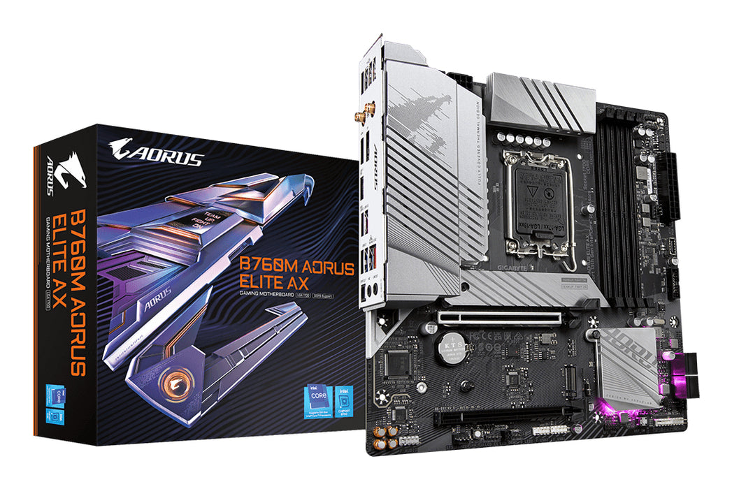 GIGABYTE B760M AORUS ELITE AX motherboard