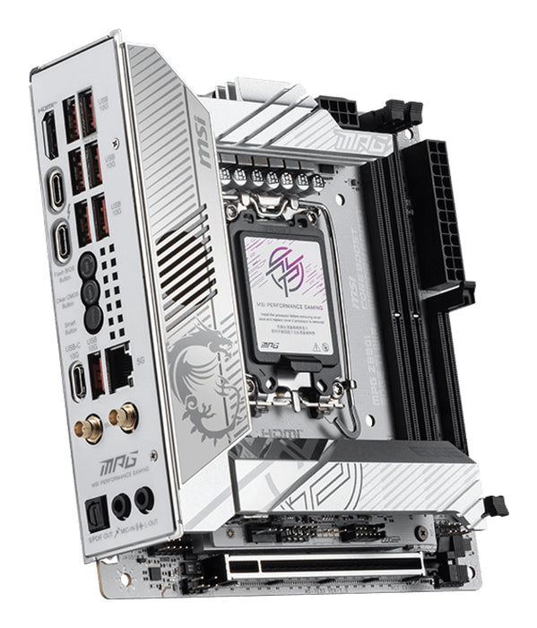 MSI MPG Z890I EDGE TI WIFI motherboard Intel Z890 LGA 1851 (Socket V1) mini ITX