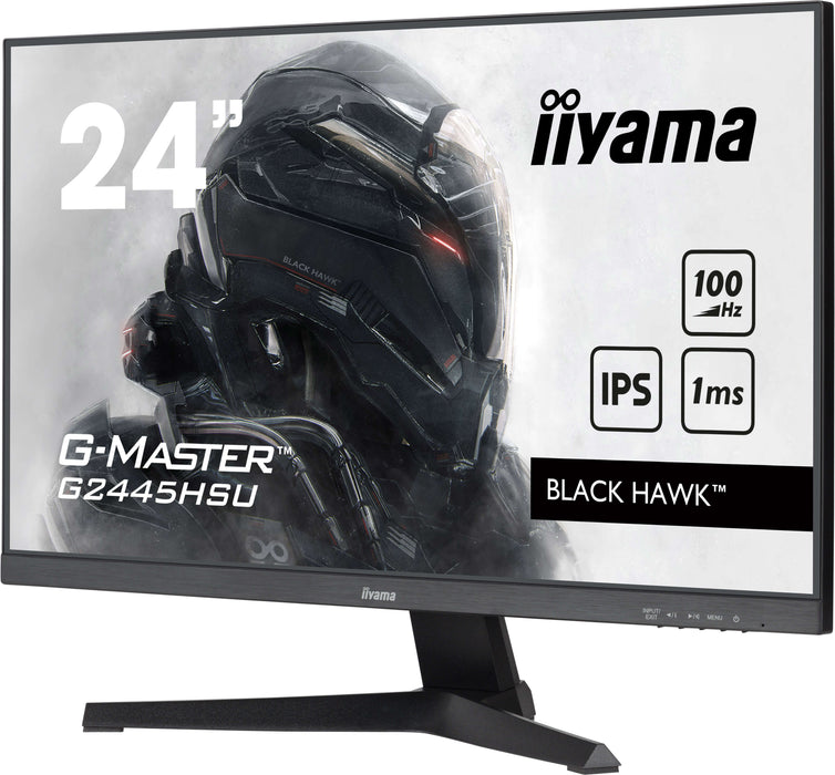 iiyama G-MASTER G2445HSU-B2 computer monitor 61 cm (24") 1920 x 1080 pixels Full HD LCD Black