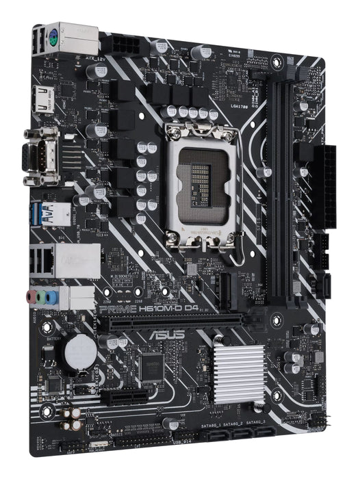 ASUS PRIME H610M-D D4 Intel H610 LGA 1700 micro ATX