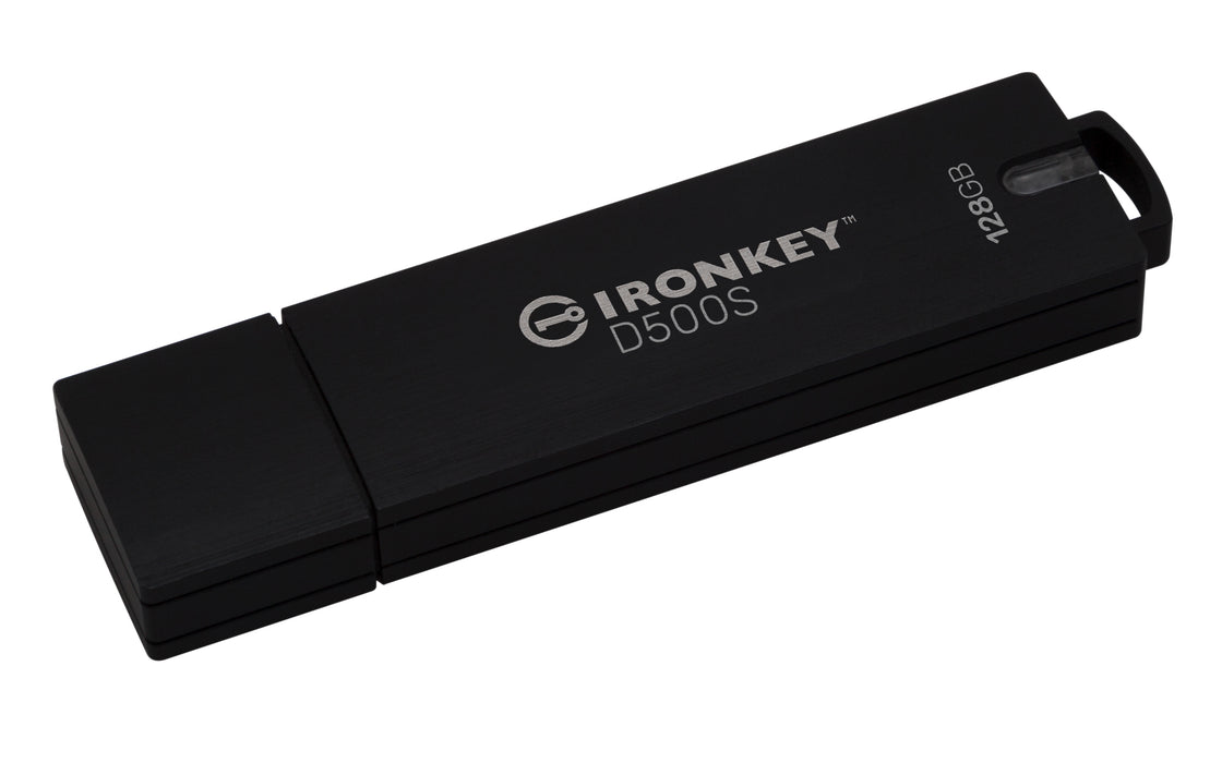 Kingston Technology IronKey 128GB D500S FIPS 140-3 Lvl 3 (Pending) AES-256