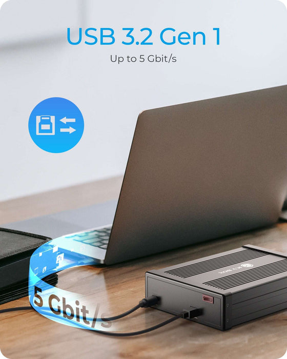 ICY BOX IB-525-U3 ODD enclosure 13.3 cm (5.25") SATA III Black GAMEFORCE.IE - Custom Gaming PCs - Gameforce.ie Customer Reviews