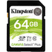 Kingston Technology 64GB SDXC Canvas Select Plus 100R C10 UHS-I U1 V10