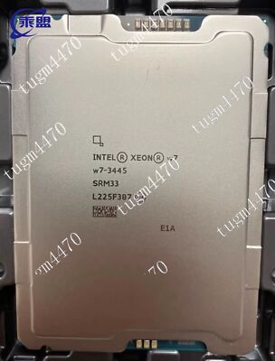 Intel Xeon w7-3445 processor